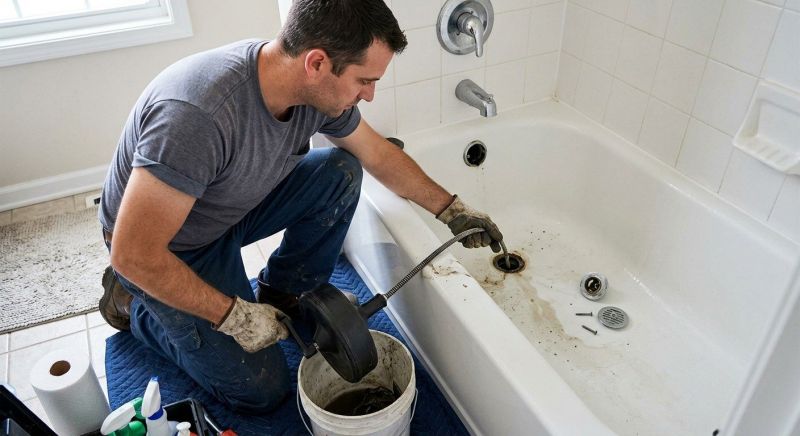 Bathtub Drain Repair